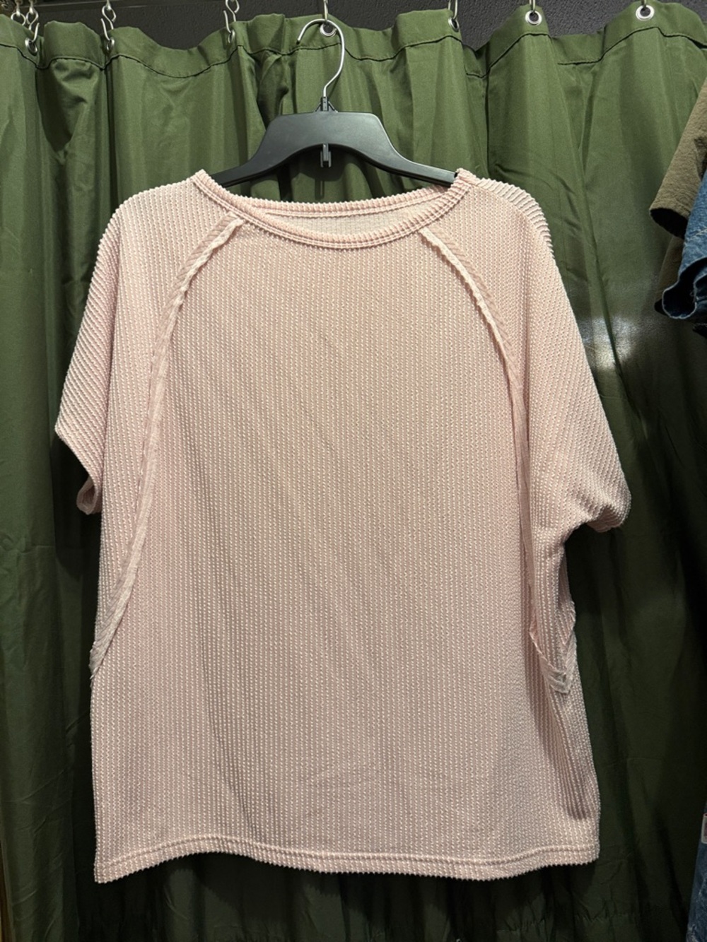 Women's Lightweight Pink Knit Top